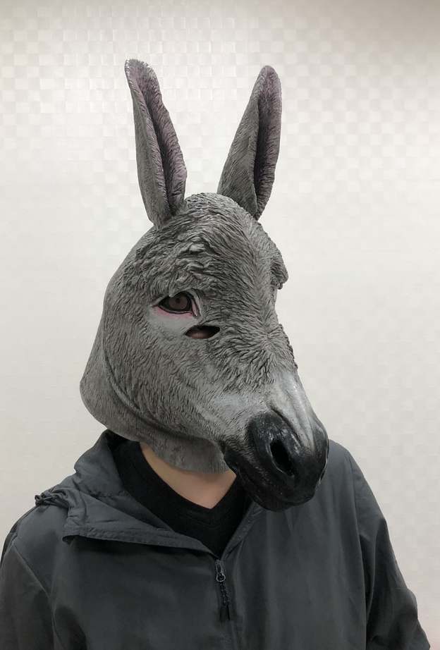 動物面具-驢子頭套