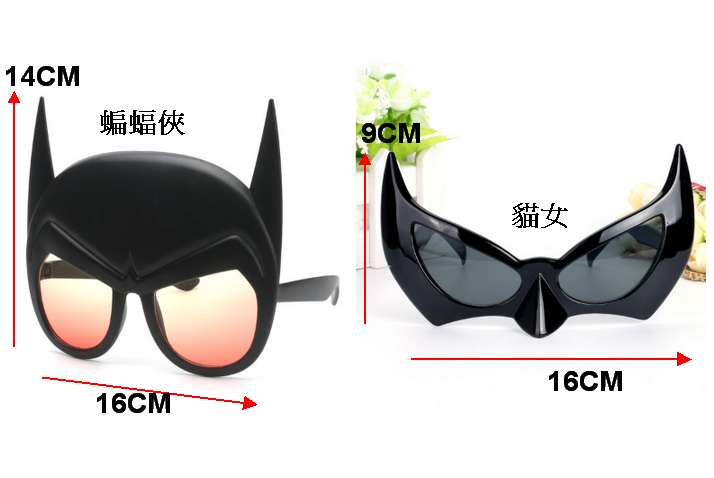 蝙蝠俠面具/貓女面具/造型眼鏡