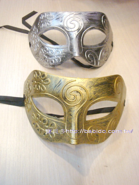 金銀復古面具