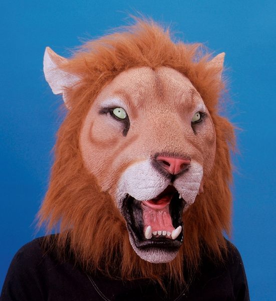 日本動物面具/獅子